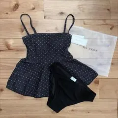 【新品未使用】SEA DRESS ペプラムフレアビスチェビキニ