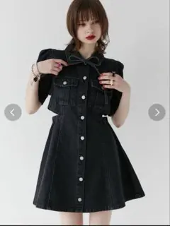 【jouetie】カットアウトミニワンピース