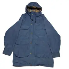 90s アメリカ製! LAND'S END マウンテンパーカ ブルーグレー S