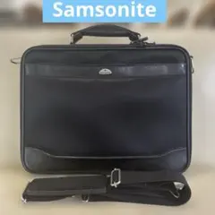 Samsonite サムソナイト ビジネスバッグ ブラック　鍵付きのサムネイル