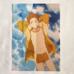 【新品未使用】劇場版 Free! FS 椎名旭 第1弾 繋がるクリアファイル