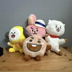 【早い者勝ち】BTS 一番くじ ぬいぐるみ4点セット