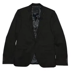 ZARA タキシード　ブラック 美品】ZARA ZW Collectionフィットタキシードスタイル/ブレザー - メルカリ