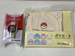 3COINS ポケピースモチーフエコバッグ　腕時計