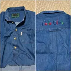 値下げ　Polo Club デニムシャツ　100サイズ