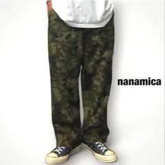 nanamica リップストップファティーグパンツ カモ 迷彩ミリタリー 日本製のサムネイル