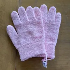 肌よろこび ボディウォッシュグローブ ピンク フリーサイズ