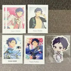 あんスタ 伏見弓弦 ６点セット ぱしゃっつ アニカフェ ステッカー