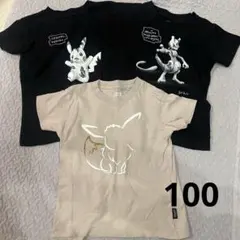 ユニクロ　UT ポケモンTシャツ　3点セット 100