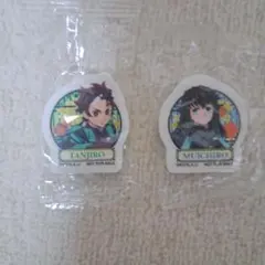 くら寿司　 鬼滅の刃　 竈門炭治郎　時透無一郎　消しゴム　セット　びっくらポン