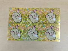 ❶ちいかわ うさぎ ちいかわらんど ノベルティ 誕生日ステッカー 6枚