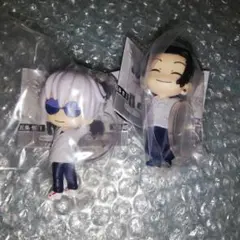 こっちむいてfig.　呪術廻戦　五条悟＆夏油傑　ガチャ　2種セット