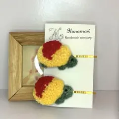 No.220 オムライス×カメ ヘアピン