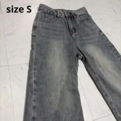 ヴィンテージ ワイドレッグデニム　古着