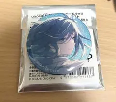 プロセカ 日野森雫　 グリッター缶バッジ 50a