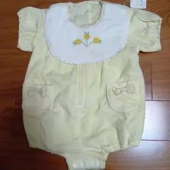 日本製　ロンパース　カバーオール　80