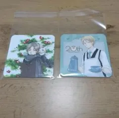 夏目友人帳 原画展 コースター コラボカフェ 20周年 名取周一 夏目貴志