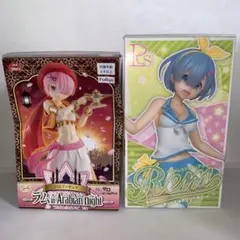 ★新品未開封★Re:ゼロから始める異世界生活 ラム・レムフィギュア 4点セット