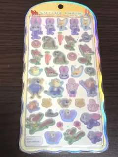 【正規品】ズートピア コットンパフィー ボンボンドロップ シール　新品　未開封
