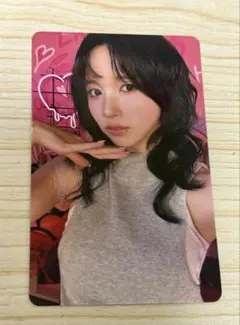ミナ トレカ グッズ 10000円 特典カード TWICE MINA
