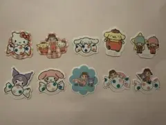 サンリオ　ペコちゃん　フレークシールおすそわけ10枚セット