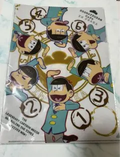 おそ松さんカフェ　in大阪限定　クリアファイル(2枚セット)