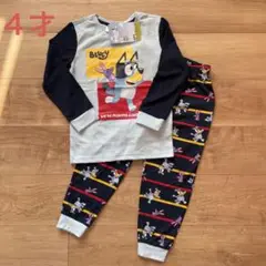 【タグ付き新品】BLUEY ブルーイ 長袖 パジャマ 子供 キッズ