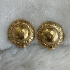 GIVENCHY. ヴィンテージ ゴールド カラー　イヤリング　#1128