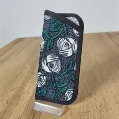 k*a様 ミナペルホネン/Rosy　ロージィネイビー/メガネケースminaper