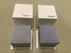 canal 4℃　ジュエリーケース　空箱　2個セット