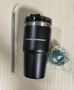 スターバックス タンブラー スタンレー ブラック 591ml キーホルダー付き