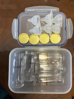 ピジョン 母乳実感直付け哺乳瓶　新生児用　ガラス製