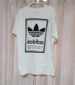 US古着　ヴィンテージ　adidas　 MADE　in USA 半袖　Tシャツ