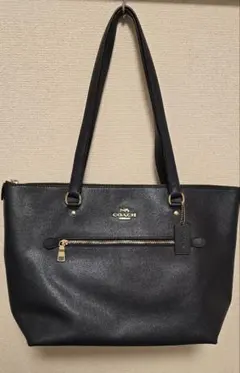 極美品】COACHコーチ トートバッグ ブラックA4サイズ F79608 - メルカリ
