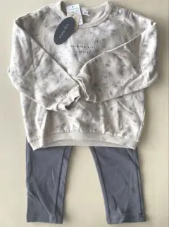 新品　子ども服　花柄　ルームウェア　長袖　長袖ズボン　100