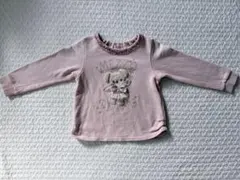 mezzo piano ピンク トレーナー 110