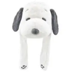 スヌーピー　ピョコ耳ぬいぐるみハット