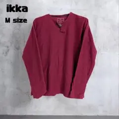 ikka イッカ　長袖シャツトップス　M sizeのサムネイル