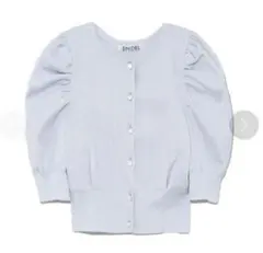 スナイデル　snidel グリッター　パフスリーブ　カーディガン