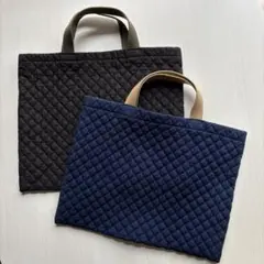 ハンドメイド　手提げ　レッスンバッグ　セットのサムネイル