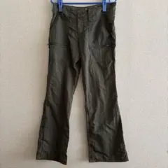 オリーブグリーン ワークパンツ ストレート　M-L程度