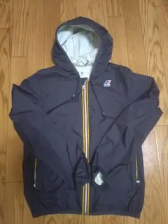 K-WAY ナイロンジャケット BEAMS Sサイズ ネイビー パーカー