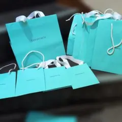 Tiffany & Co. ティファニー 紙袋 チャーム 保存袋 アクセサリー