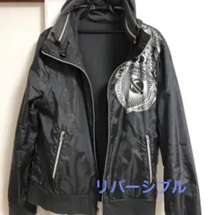 リバーシブルジャケット 黒