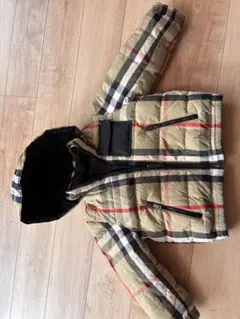 Burberry ベビー・キッズ ダウンコート チェック柄 116cm~(6Y)
