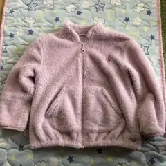 UNIQLO フリースジャケット 100cm ピンク