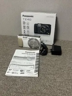 Panasonic デジタルカメラ DMC-TZ40 ホワイト - メルカリ