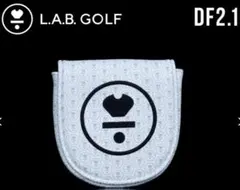 【新品】L.A.B.GOLF ホワイトアイコンヘッドカバー DF2.1用