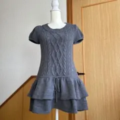 バーバリーブルーレーベル　ニットワンピース