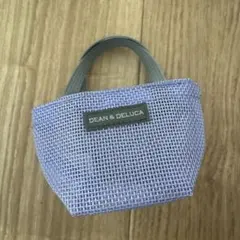 DEAN & DELUCA メッシュミニトート ライラック